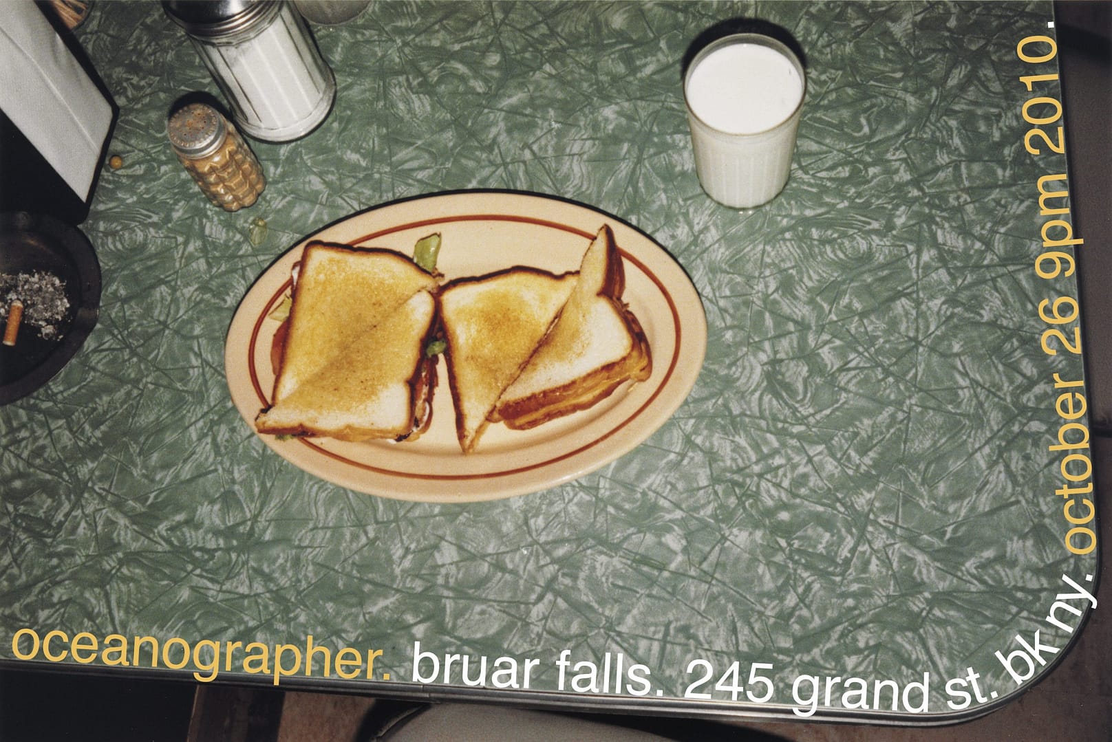 oceanographer. bruar falls. 245 grand st. bk ny. october 26 9pm 2010